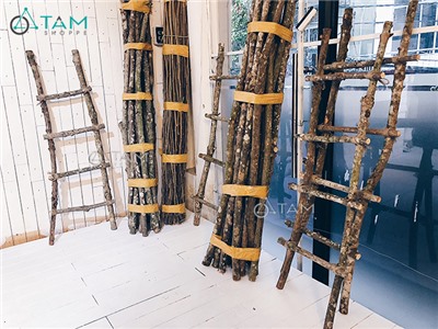 Thang gỗ lắp ráp trang trí cành cây khô cm số 14